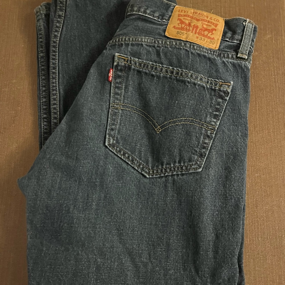 Levi’s 505 Blue Jeans Size 33x30